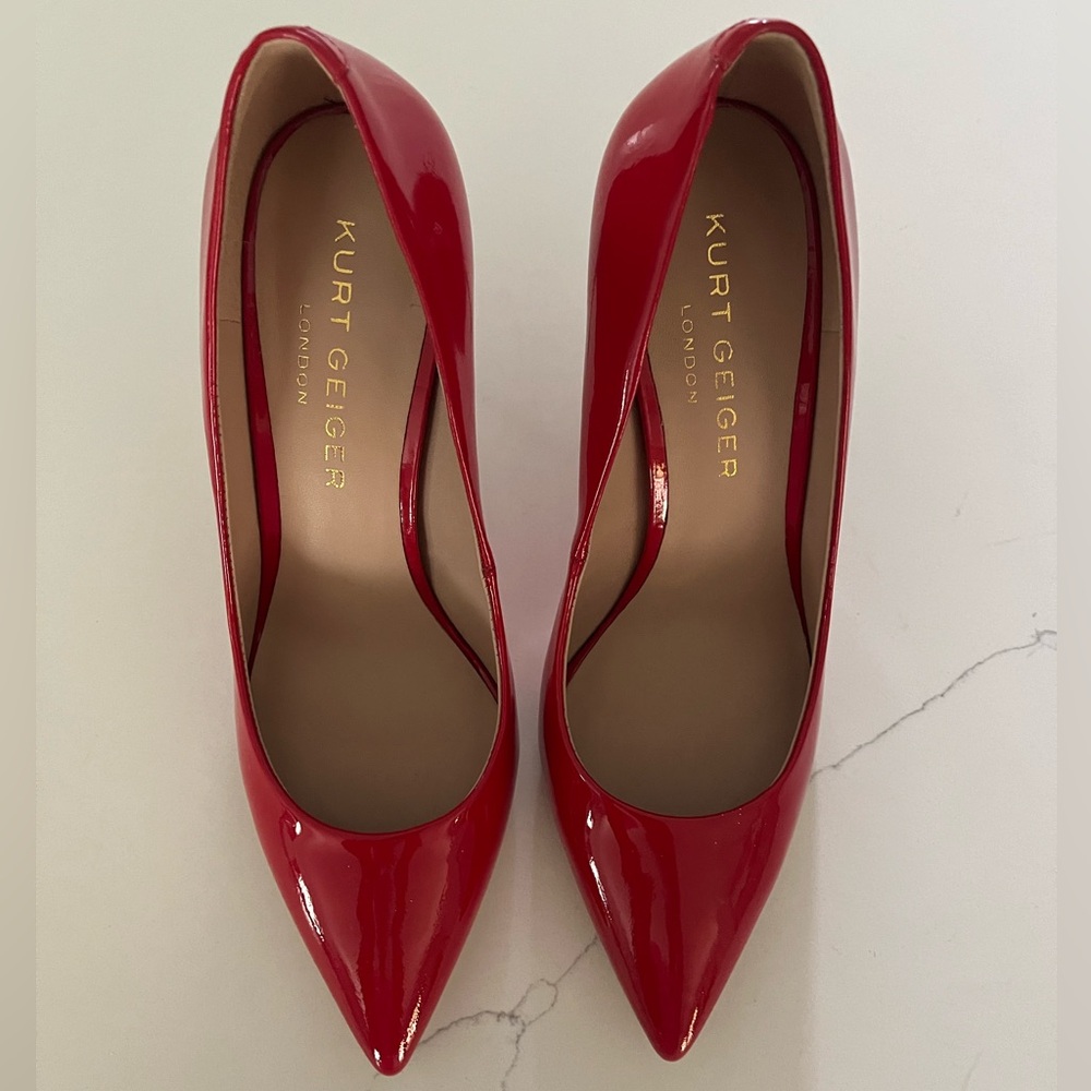 👠NWOTS Kurt Geiger London - Red Leather Heels